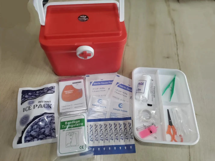 First Aid Box – Compact Emergency Medical Kit